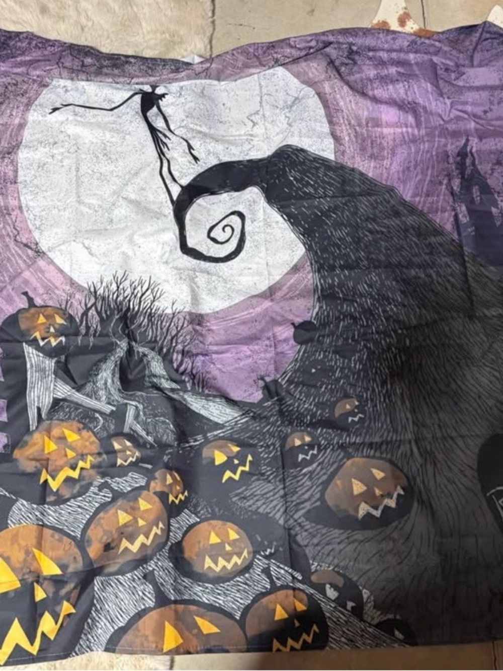 Spirit nightmare before Christmas wall Tapestry